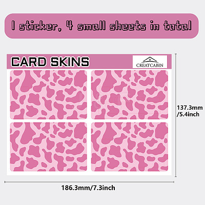 PVC Plastic Waterproof Card Stickers DIY-WH0432-016-1
