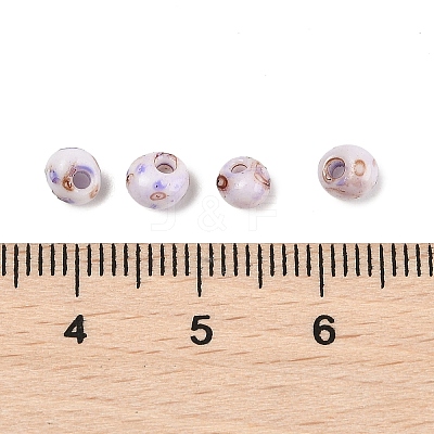 Picasso Glass Seed Beads SEED-Q038-03J-1