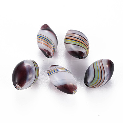 Transparent Handmade Blown Glass Globe Beads X-GLAA-T012-10-1