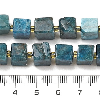 Natural Apatite Beads Strands G-G053-B18-04-1