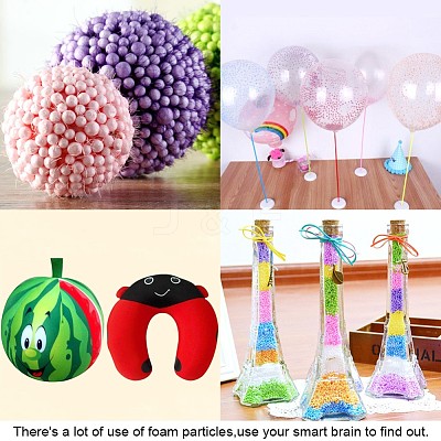 Foam Beads Balls DIY Crafts DIY-PH0018-50-1