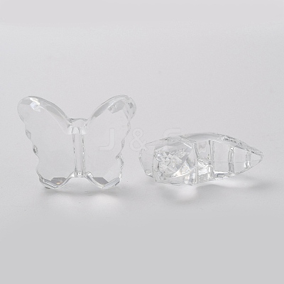 Transparent Acrylic Beads LS-PL404Y-6-1