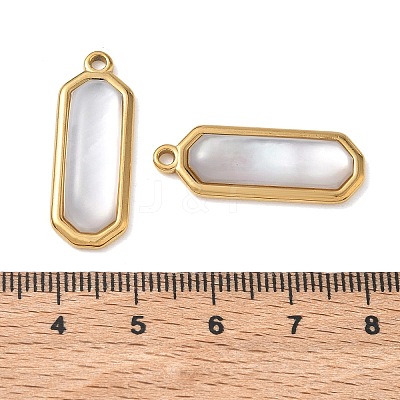 Natural Freshwater Shell Pendants SH-CBA11D7-32A-G-1