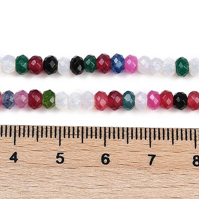 Natural White Jade Beads Strands G-Z069-01E-1