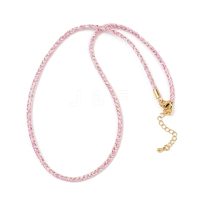 2.5MM Round Nylon Cotton Cord Necklace Making NJEW-C106-01G-07-1