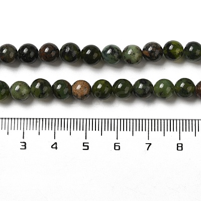 Natural Chrysoprase Beads Strands G-H298-A09-02-1