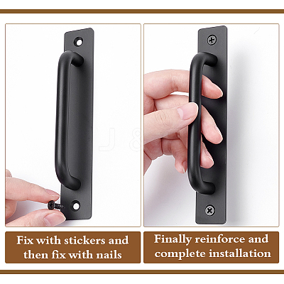 20Pcs Self-adhesive Aluminium Alloy Door Knobs FIND-WA0001-04-1