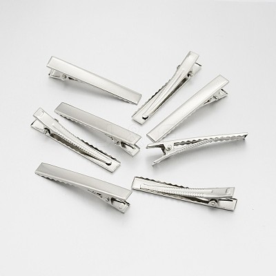 Iron Alligator Hair Clip Findings IFIN-A171-08D-02-1