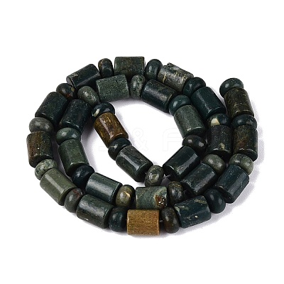 Natural Shoushan Jade Beads Strands G-Q616-09D-1