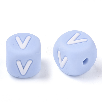 Food Grade Eco-Friendly Silicone Beads X-SIL-R011-10mm-02V-1