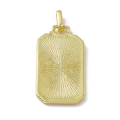 Alloy Enamel Pendants ENAM-D042-01E-1