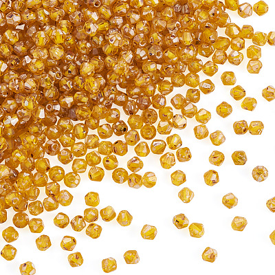 Picasso Baking Paint Glass Seed Beads SEED-TA0001-62B-1