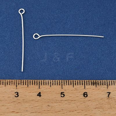 Brass Eye Pins KK-H258-08B-S-1