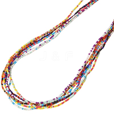 6Pcs 6 Colors Waist Beads AJEW-DJ0003-39-1