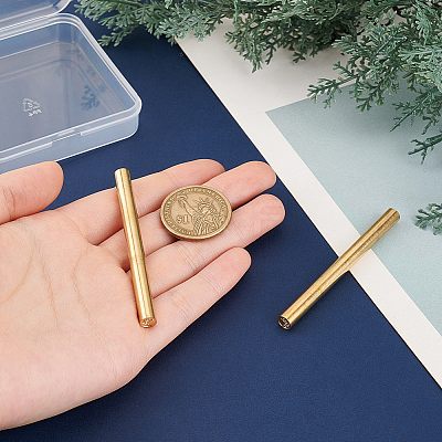 2Pcs Single-Sided Engraving Wax Seal Brass Stamp AJEW-OC0005-40B-1