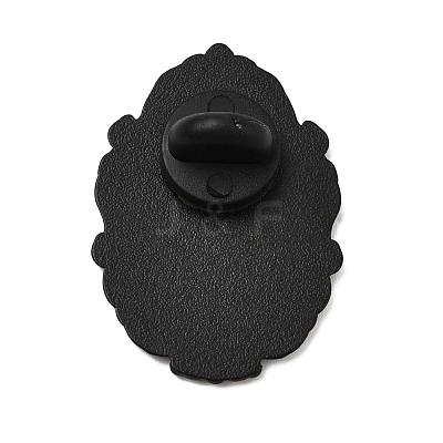 Oval Enamel Pins JEWB-I059-02EB-02-1
