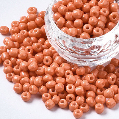 6/0 Glass Seed Beads SEED-S058-A-F422-1