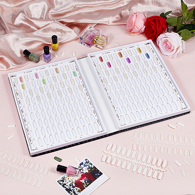 2 Sets 2 Styles Plastic False Nail MRMJ-BC0003-50A-1