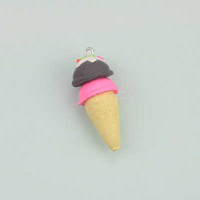 Handmade Polymer Clay Pendants PORC-TAC0001-01C-1