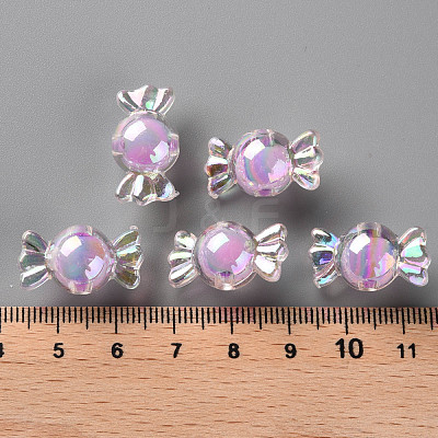 Transparent Acrylic Beads TACR-S152-13B-A03-1
