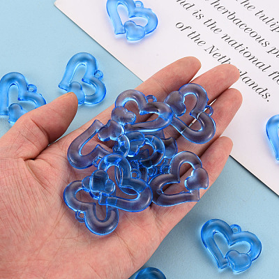 Transparent Acrylic Beads TACR-S154-57B-940-1