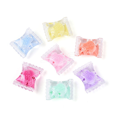 Transparent Plastic Beads KY-T041-22-1