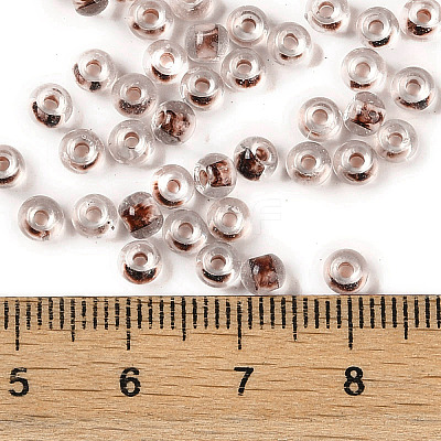 Transparent Inside Colours Glass Seed Beads X1-SEED-A032-04S-1