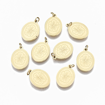 304 Stainless Steel Pendants STAS-S116-039G-1