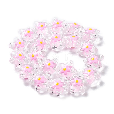 Transparent Glass Beads GLAA-H028-01-1