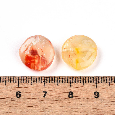Transparent Acrylic Beads TACR-T028-41E-1
