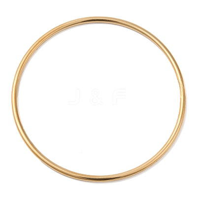 Ion Plating(IP) 7Pcs Fashion 304 Stainless Steel Plain Bangles BJEW-L664-022B-G01-1