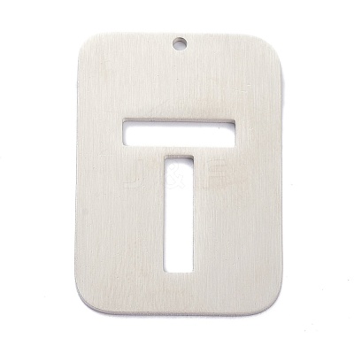 Non-Tarnish 304 Stainless Steel Pendants STAS-K216-49T-P-1