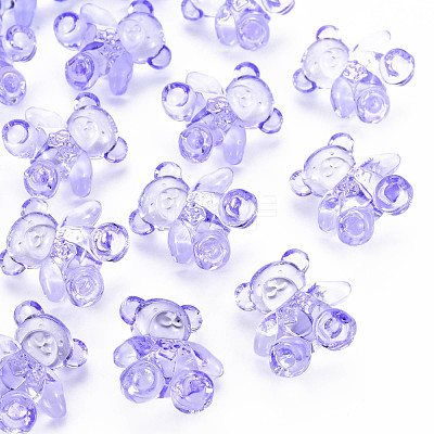 Transparent Acrylic Beads MACR-S373-71-B06-1