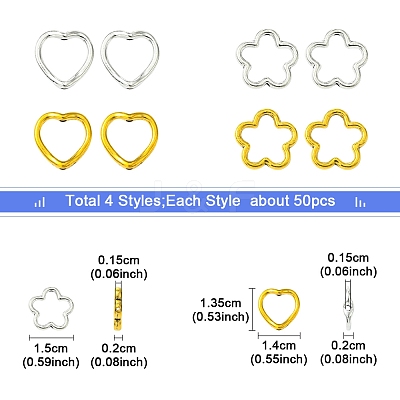 50Pcs Tibetan Style Alloy Bead Frame TIBEB-FS0001-10AS-1