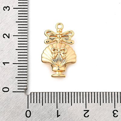 Brass Pendants KK-C096-10G-1