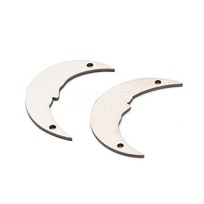 201 Stainless Steel Connector Charms STAS-Z162-05P-1