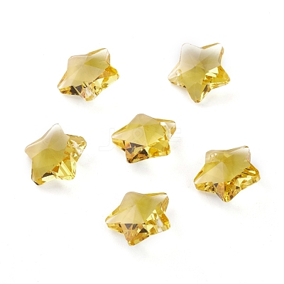 Transparent Glass Pendants X-GLAA-P037-04-12-1