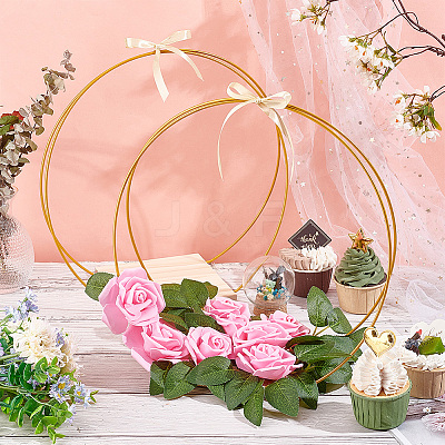 Foam Artificial Rose AJEW-OC0004-66-1