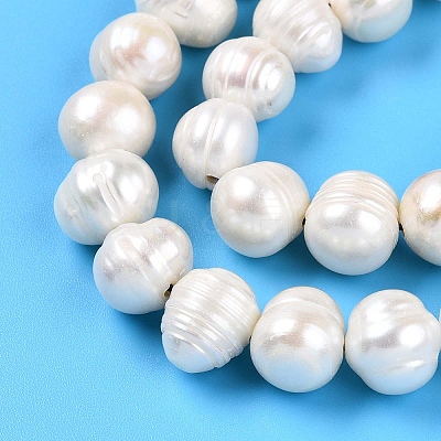 Natural Cultured Freshwater Pearl Beads Strands PEAR-L001-A-08-01-1