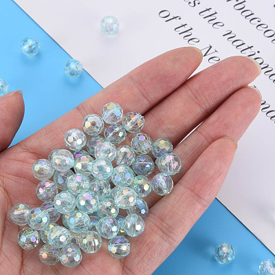 Transparent Acrylic Beads MACR-S373-64-C04-1