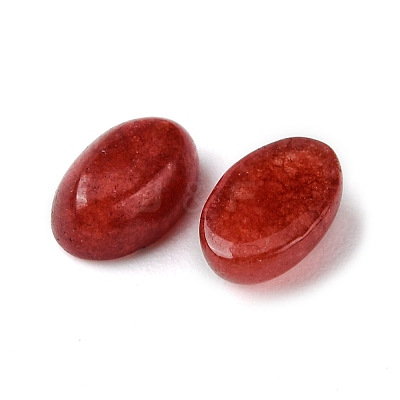 Natural White Jade Cabochons G-A094-01A-25-1