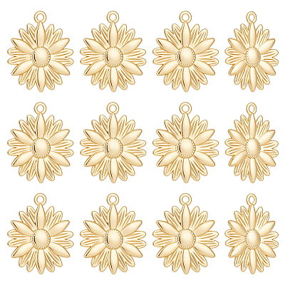 12Pcs Brass Pendants KK-UN0005-08-1