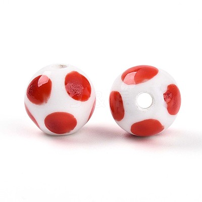Handmade Porcelain Beads PORC-N009-04B-1