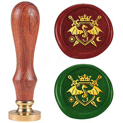 Wax Seal Stamp Set AJEW-WH0208-1206-1
