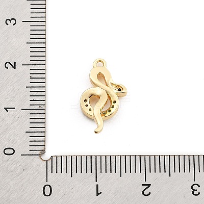 Brass Micro Pave Cubic Zirconia Pendants LS-KK-M321-01F-G02-1