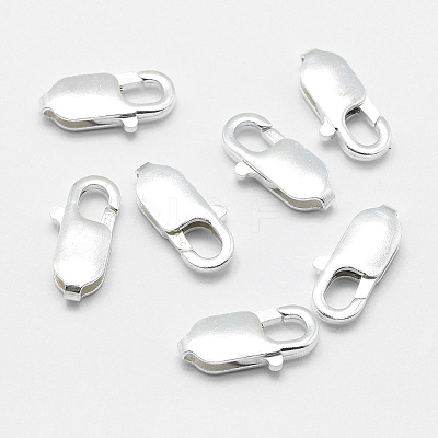 925 Sterling Silver Lobster Claw Clasps STER-G019-03-14mm-1