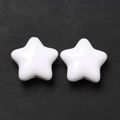 Opaque Acrylic Beads MACR-J123-01-1