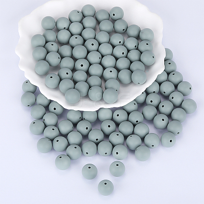 Round Silicone Focal Beads LS-SI-JX0046A-43-1
