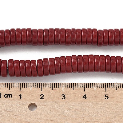 Dyed Natural Magnesite Beads Strands G-M448-F01-02-1