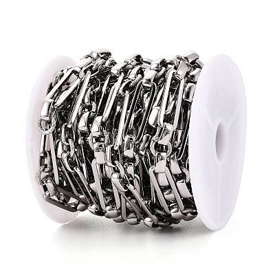 Brass Oval Link Chains CHC-T018-38P-1